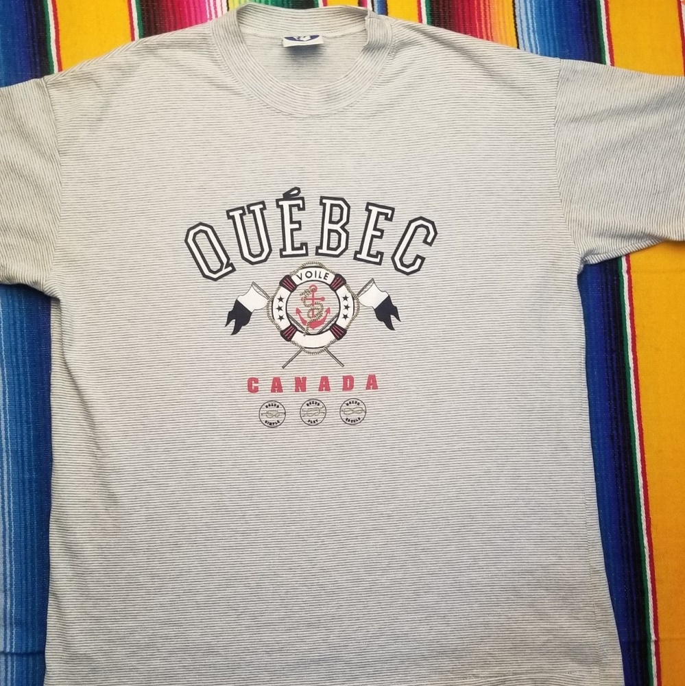Vintage Quebec T Shirt